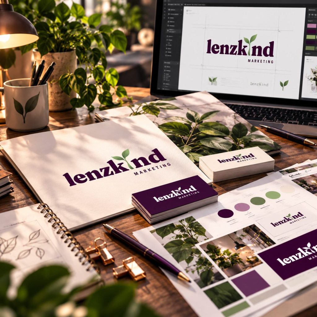 Corporate Design von Lenzkind Marketing auf Geschäftsausstattung